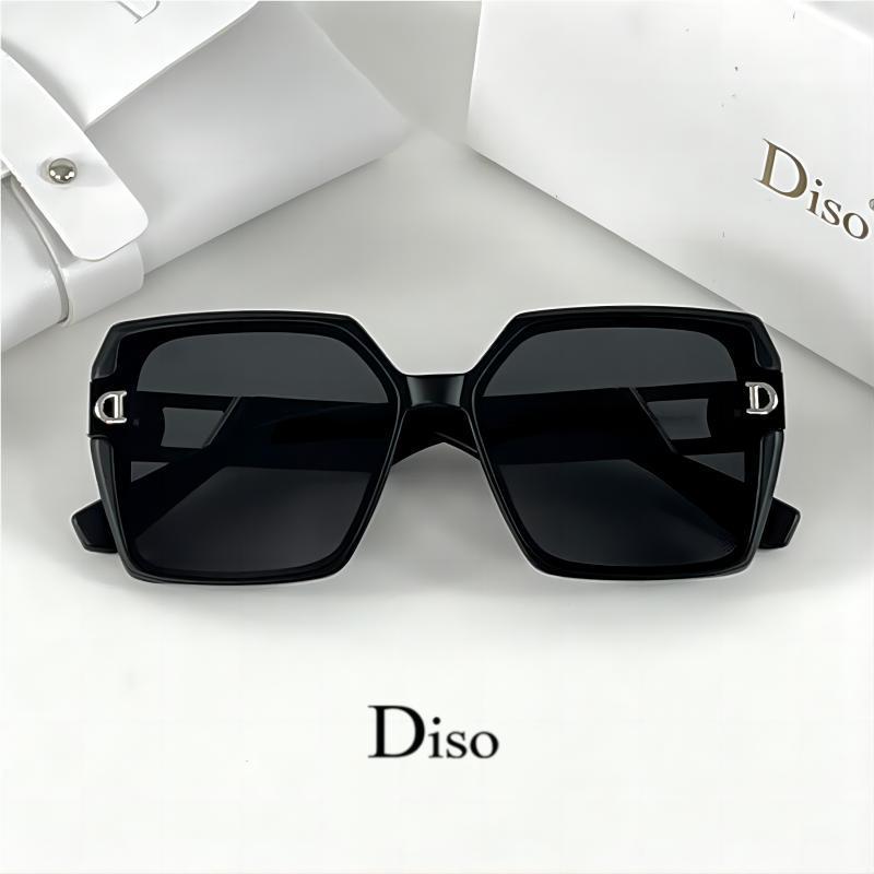 レター D デコレーション オーバーサイズ サングラス レデ - Street Fashion Glasses のレビューと価格