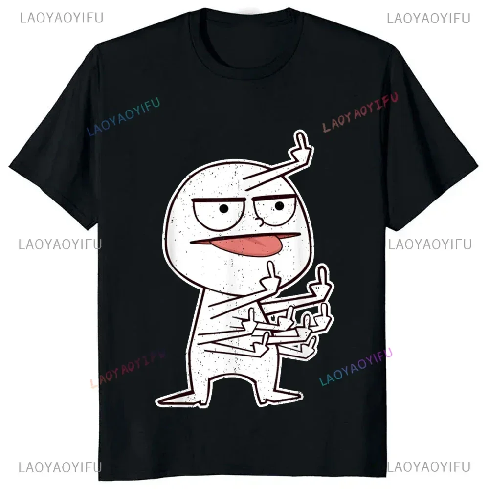 男性用のユーモラスなプリントTシャツ,ミドル丈のビーチウェア - Street Fashion Types のレビューと価格