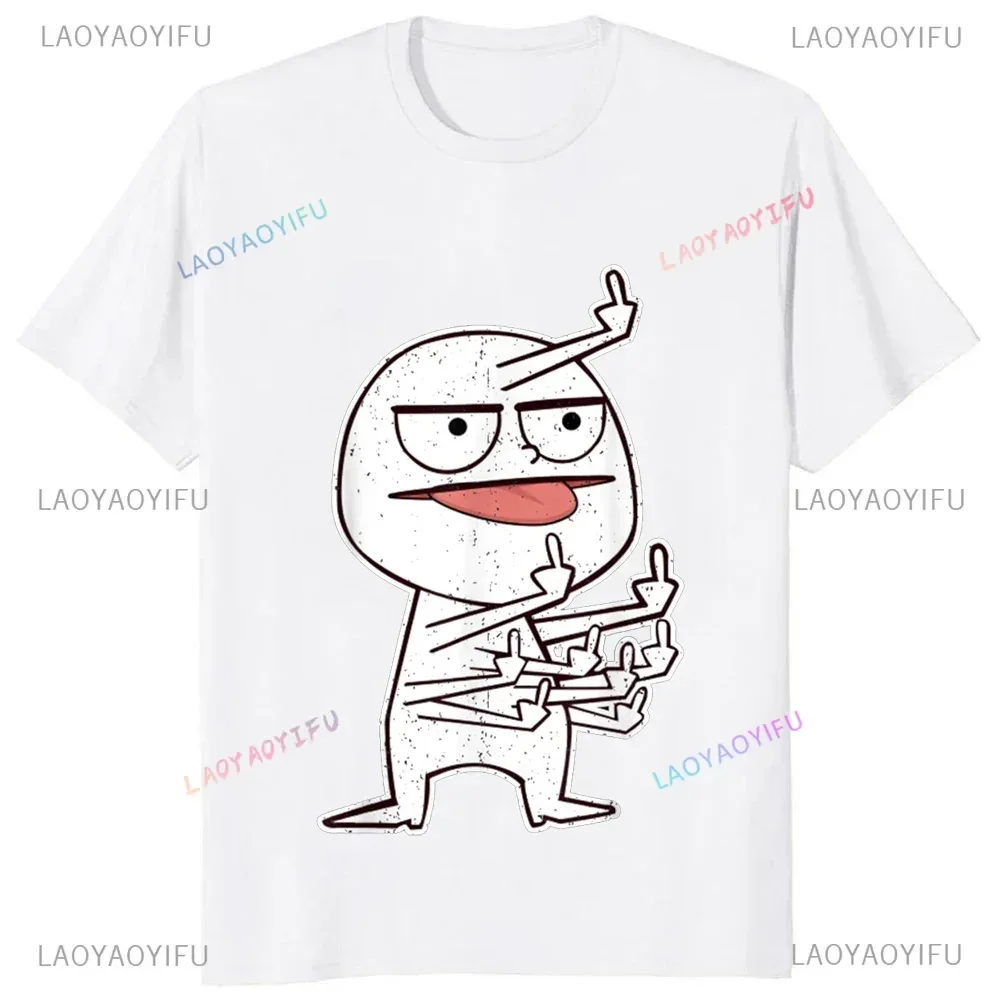 男性用のユーモラスなプリントTシャツ,ミドル丈のビーチウェア - Street Fashion Types のレビューと価格
