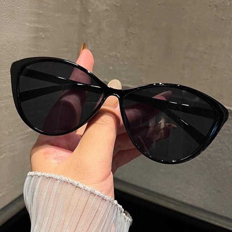 1Pc レトロフレームキャットアイサングラス女性トレンディヴ - Street Fashion Glasses のレビューと価格