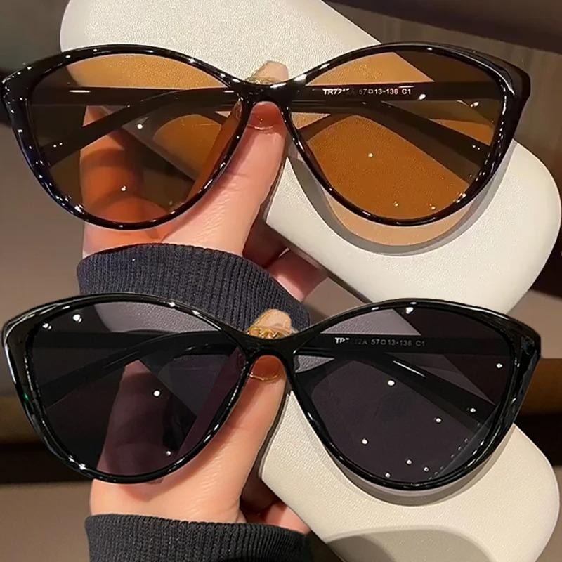 1Pc レトロフレームキャットアイサングラス女性トレンディヴ - Street Fashion Glasses のレビューと価格